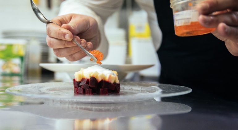 Hidangan Molecular Gastronomy
